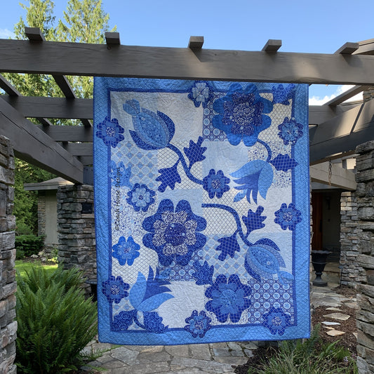 Blue Rhapsody Quilt Pattern