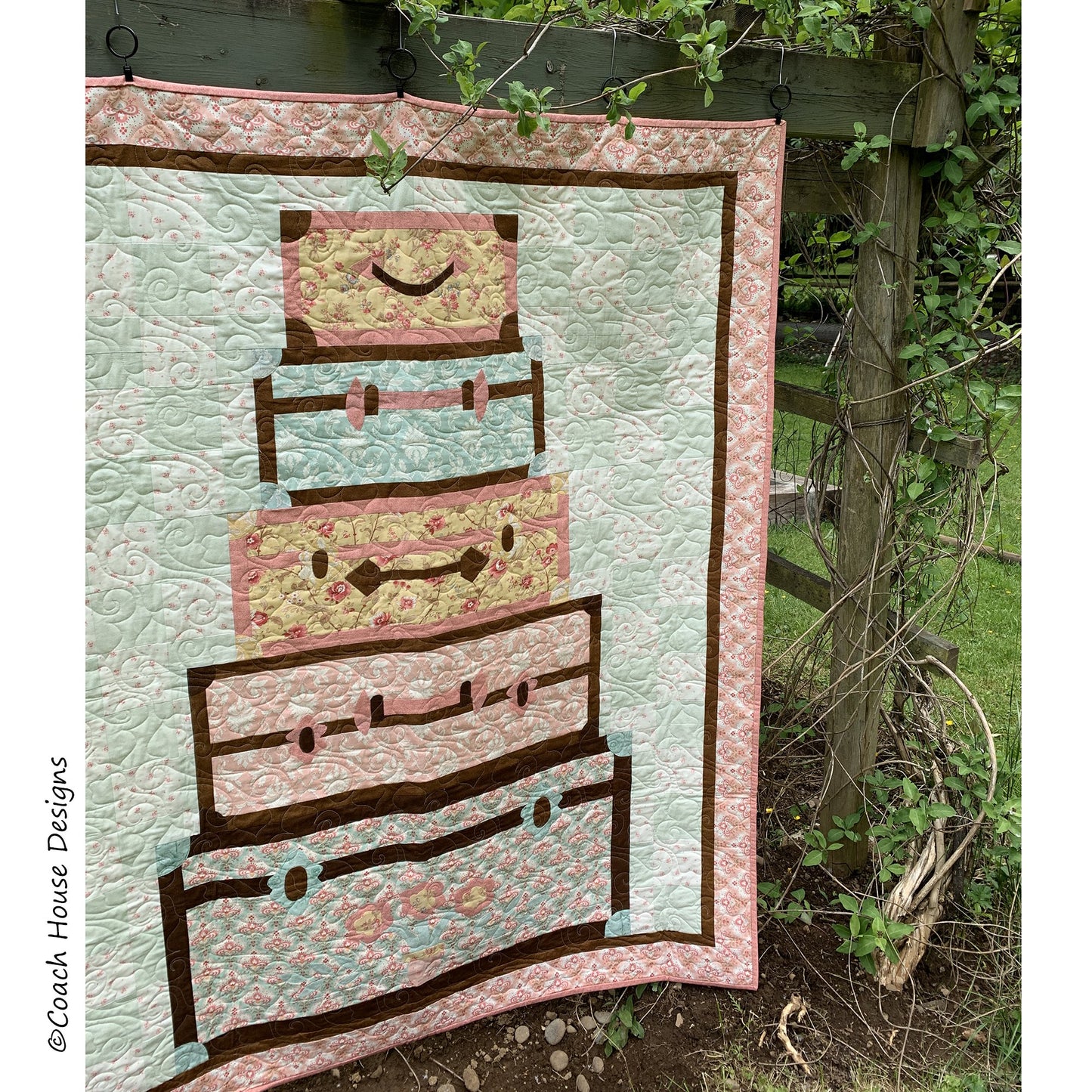 Bon Voyage! Downloadable PDF Quilt Pattern