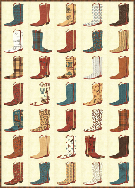 Bootaholic Quilt Pattern