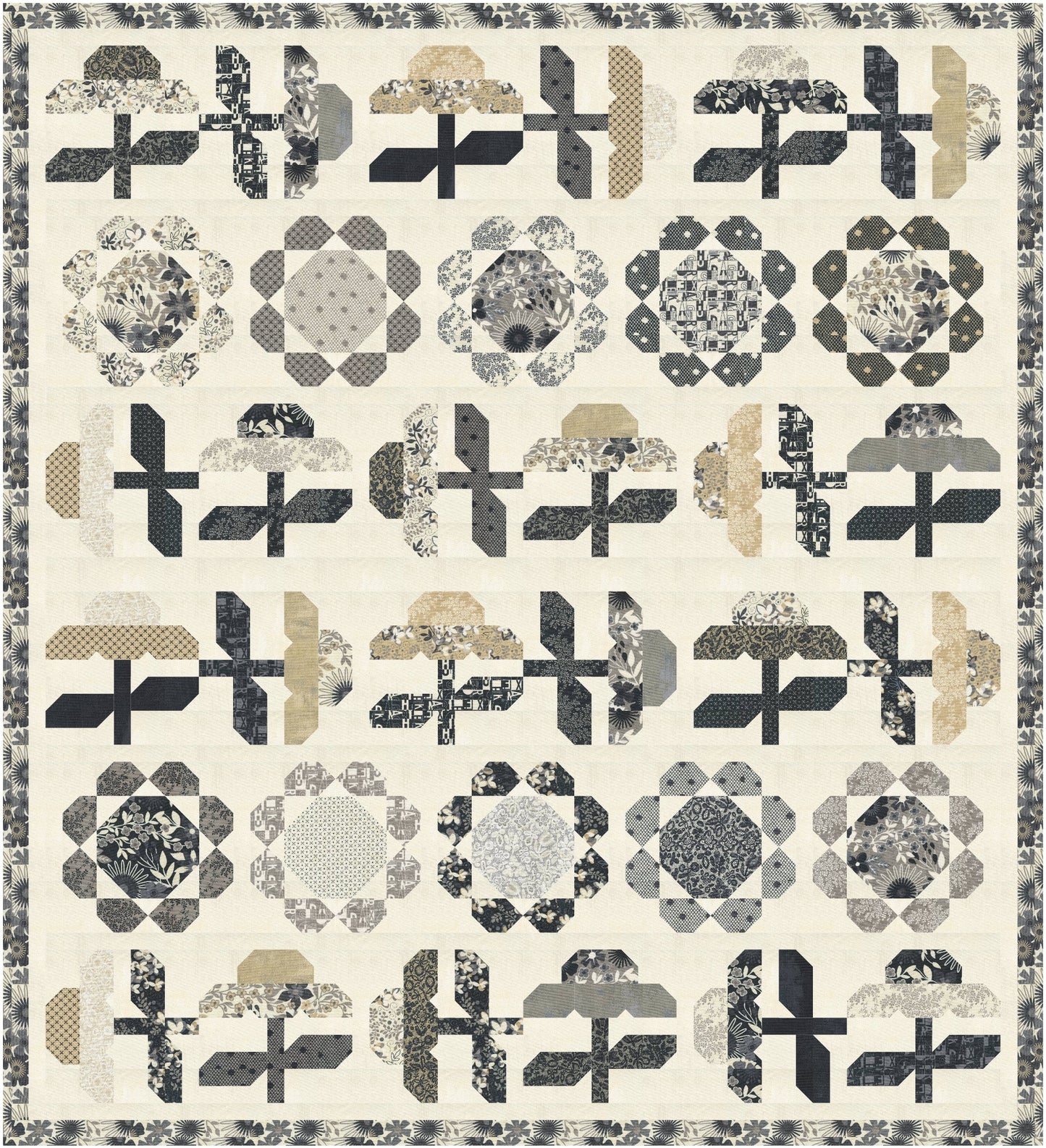 Bring Me Flowers Downloadable PDF Quilt Pattern