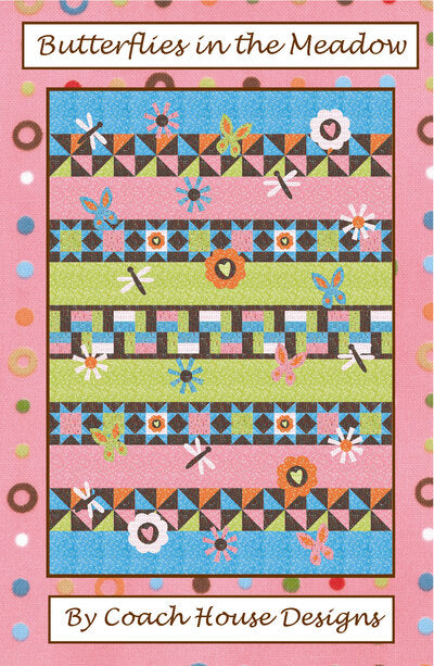 Butterflies in the Meadow Downloadable PDF Quilt Pattern