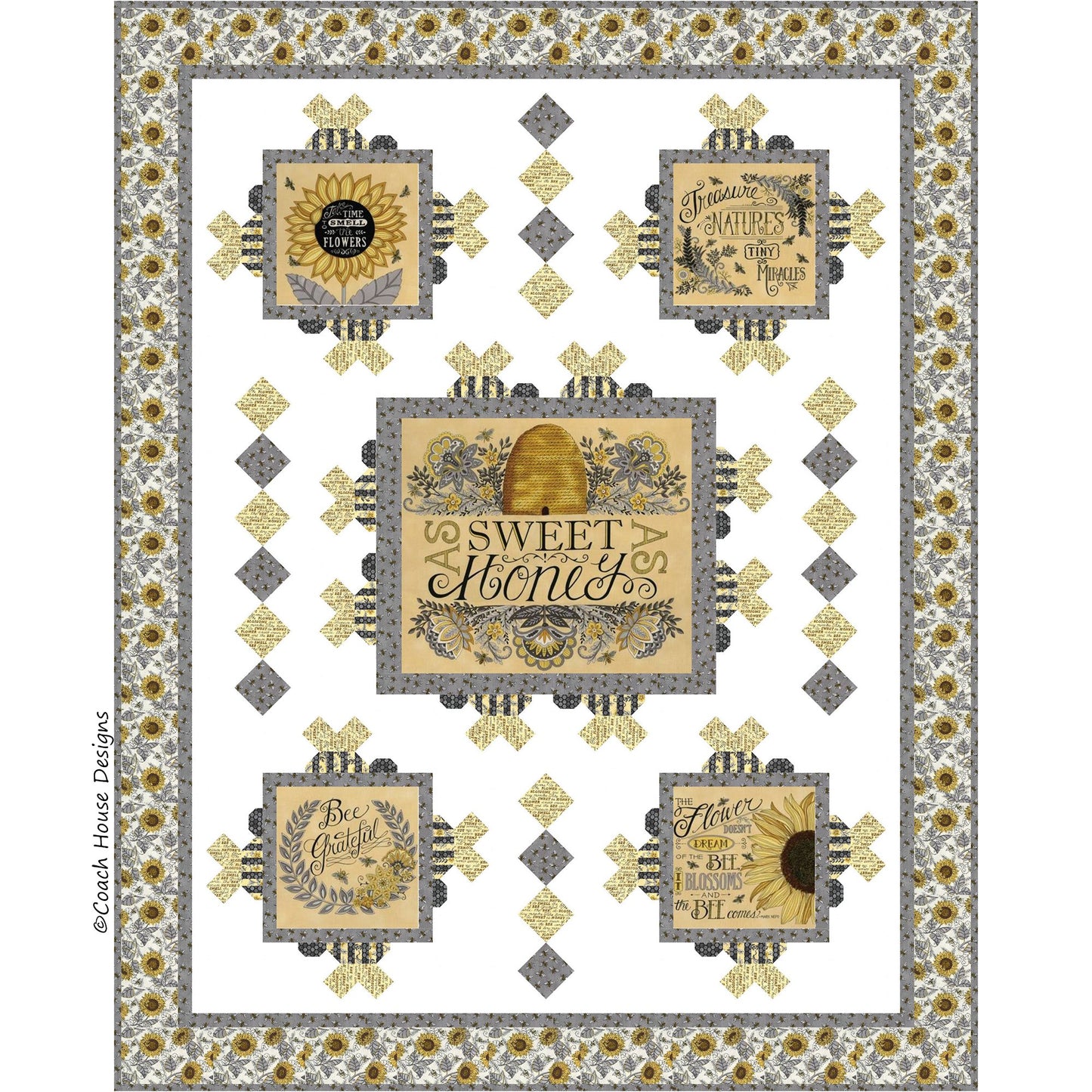 Buzzin’ Around Quilt Pattern