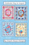 Celebrate May to August Downloadable PDF Quilt Pattern