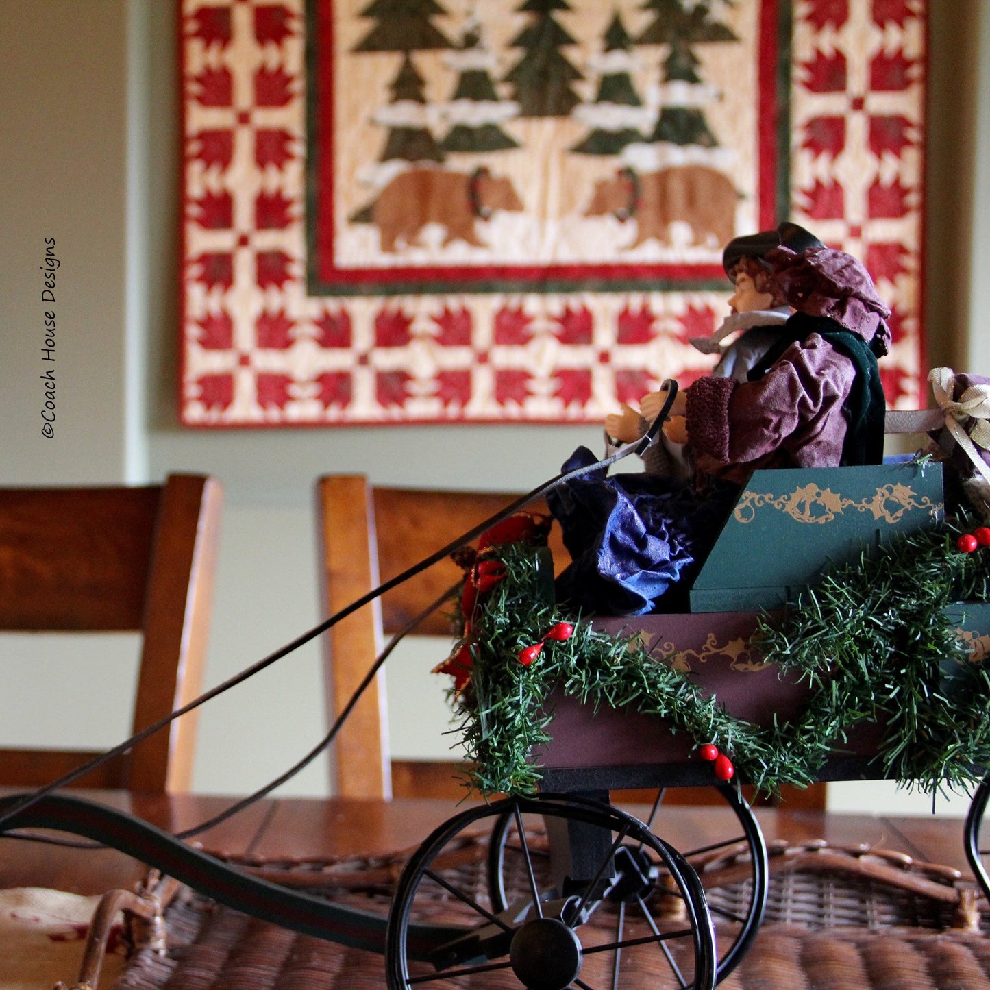 Christmas Bears Downloadable PDF Quilt Pattern