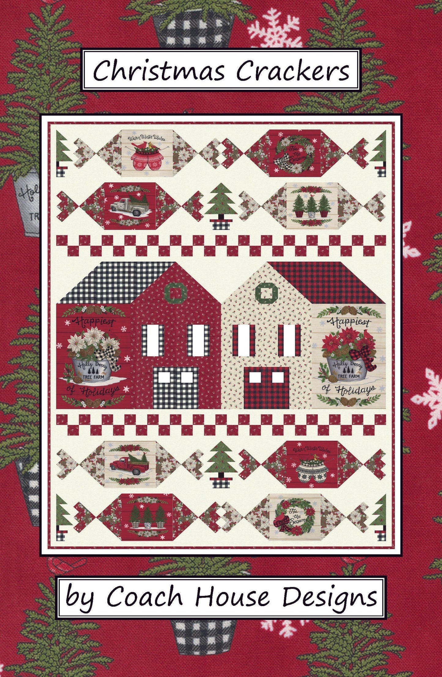 Christmas Crackers Downloadable PDF Quilt Pattern