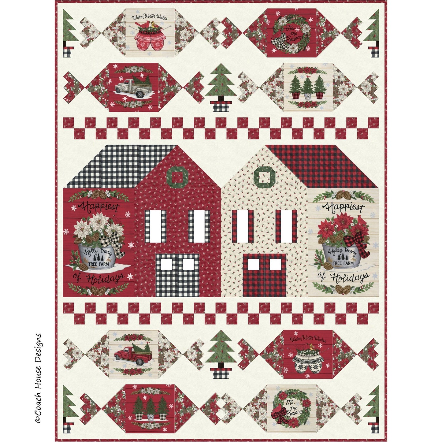 Christmas Crackers Quilt Pattern