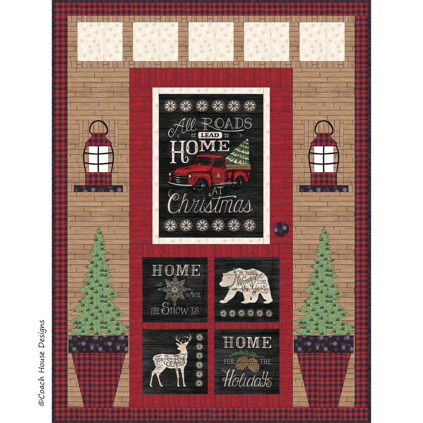 Christmas Door Quilt Pattern