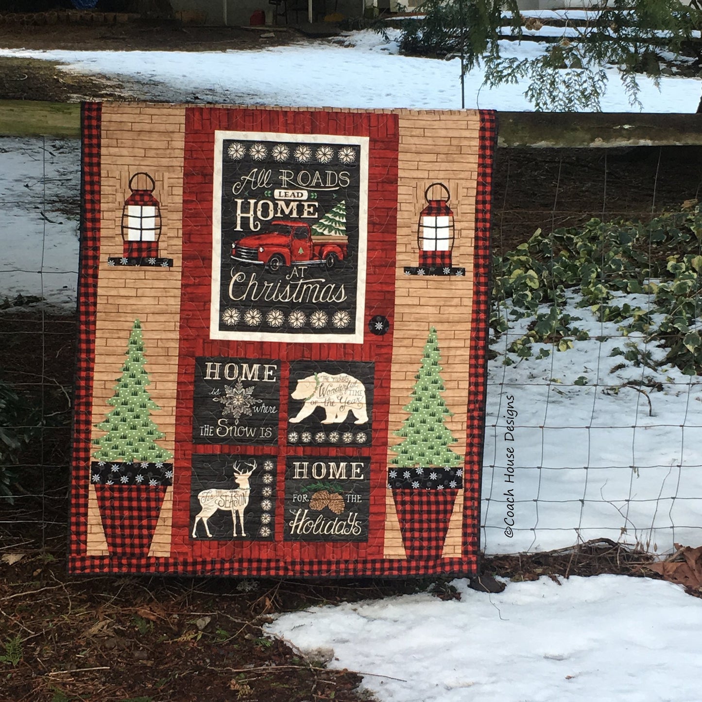 Christmas Door Quilt Pattern