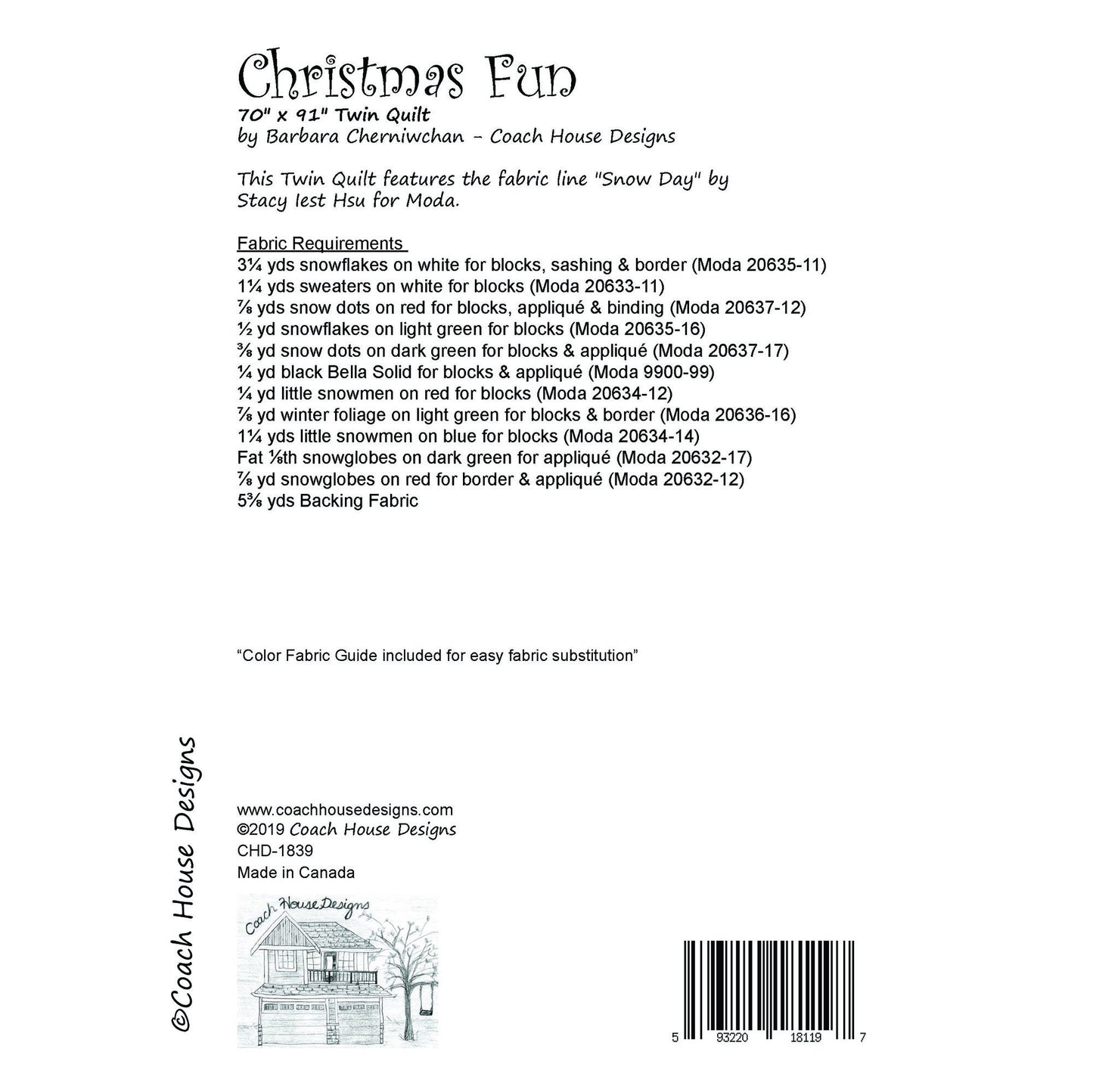 Christmas Fun Downloadable PDF Quilt Pattern