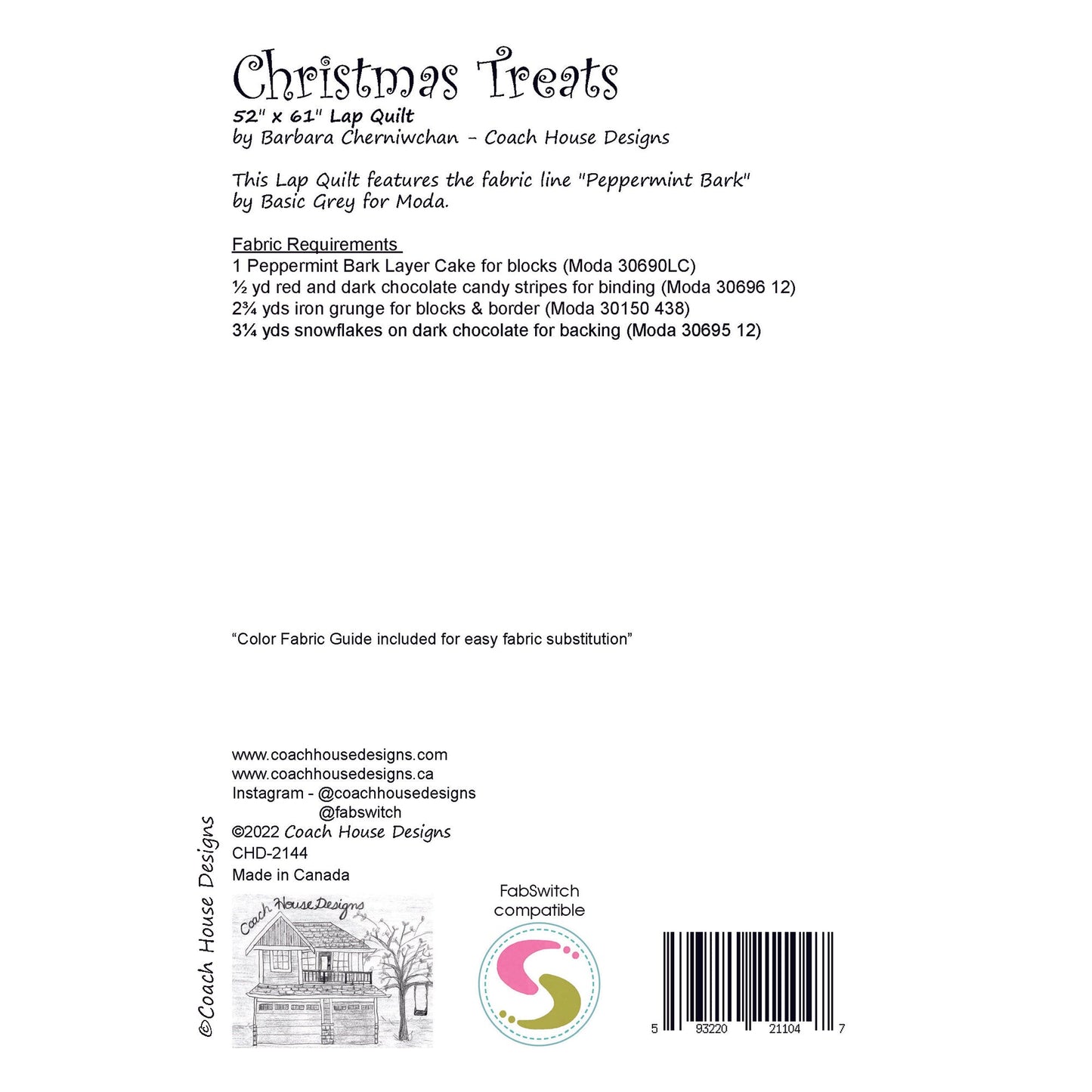 Christmas Treats Quilt Pattern