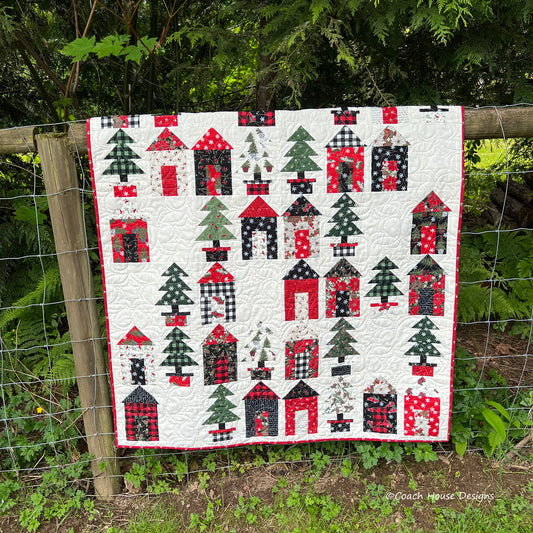 Christmas Village Quilt Pattern