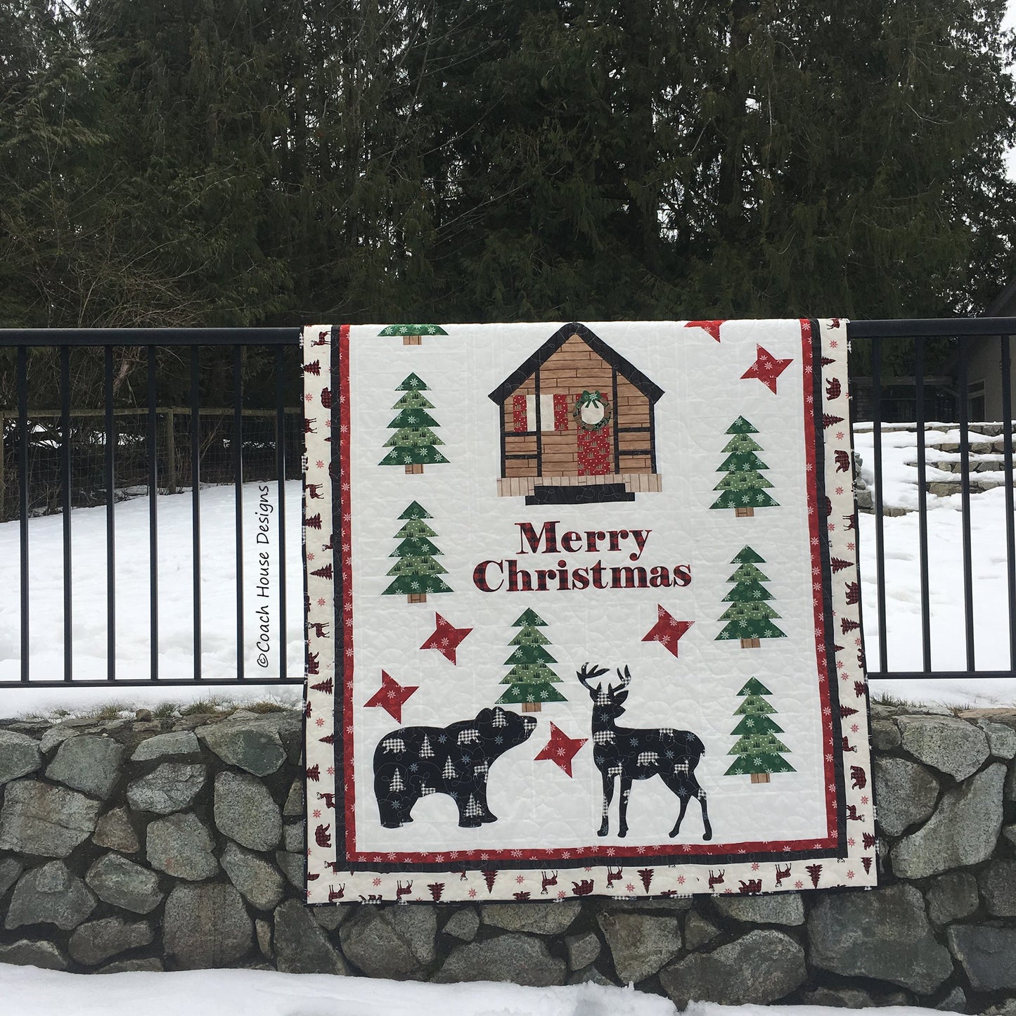 Christmas at the Cabin Quilt Pattern