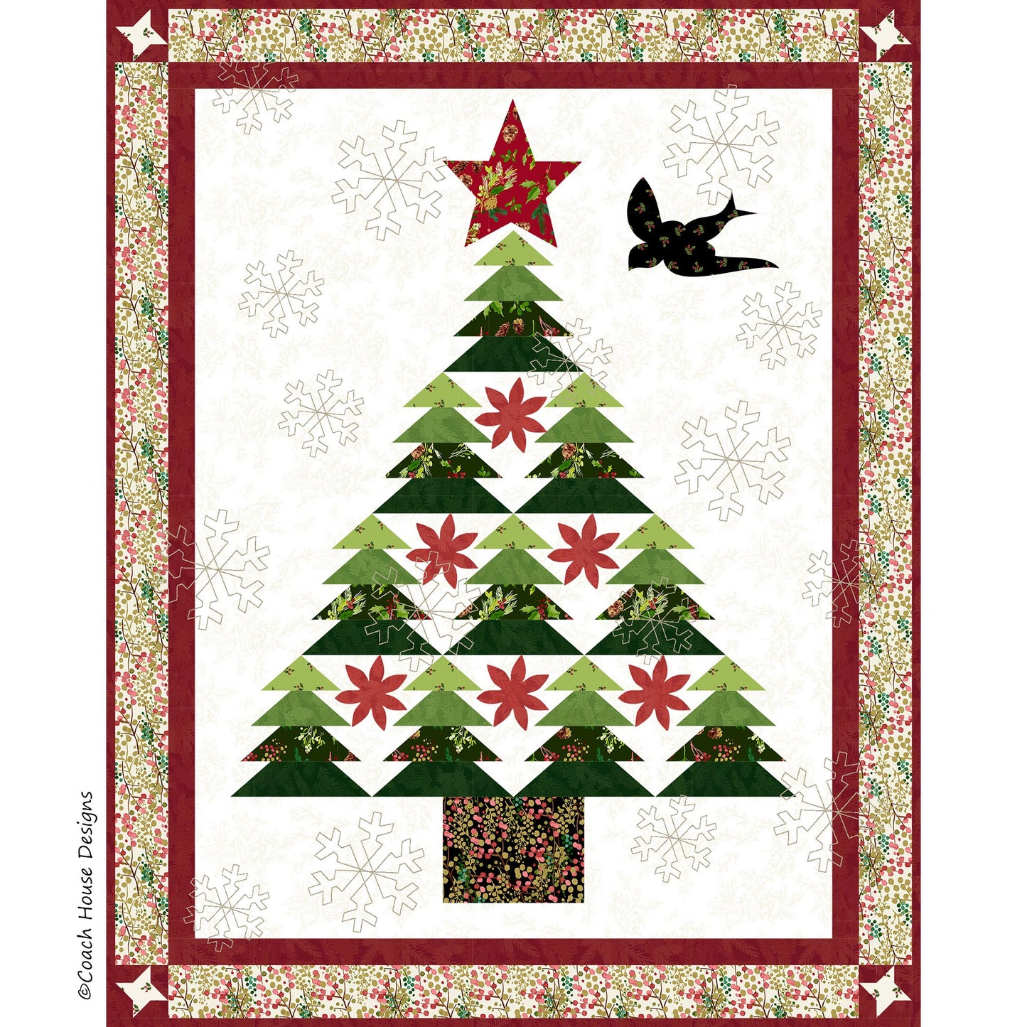 Christmas in the Country (Clothworks) Quilt Pattern