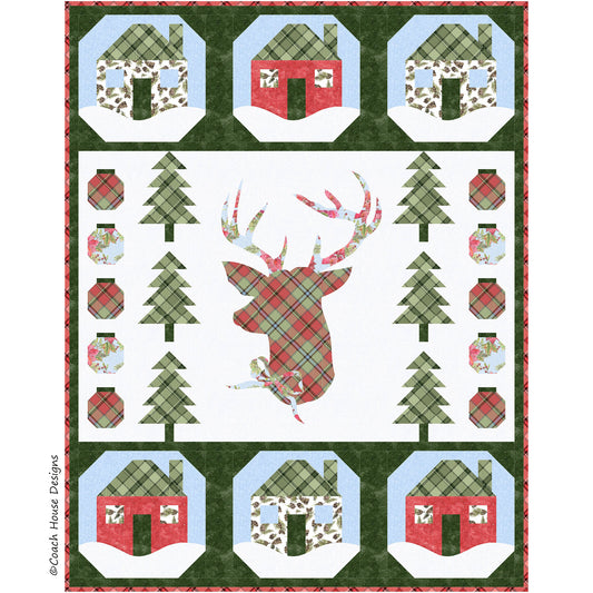 Christmas in the North 2.0 Downloadable PDF Quilt Pattern