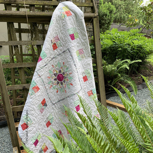 Color Burst Downloadable PDF Quilt Pattern