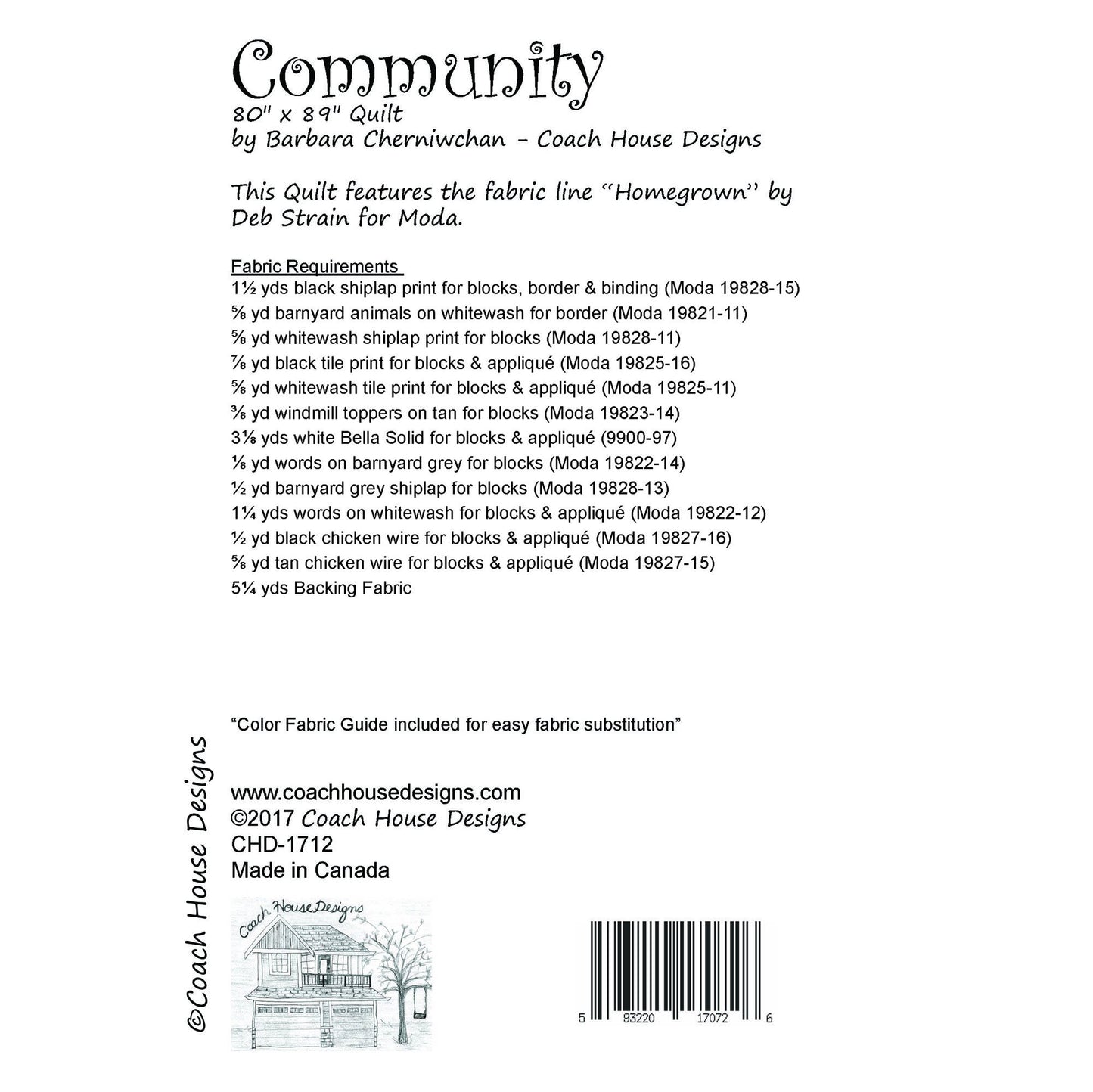 Community Downloadable PDF Quilt Pattern