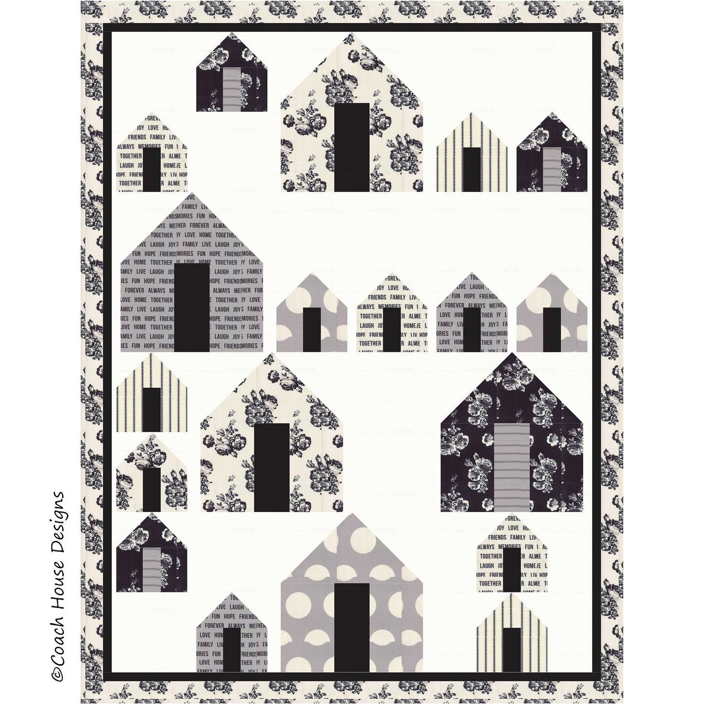 Cottage Country Downloadable PDF Quilt Pattern