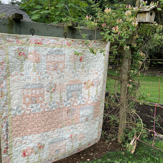 Cottages Downloadable PDF Quilt Pattern