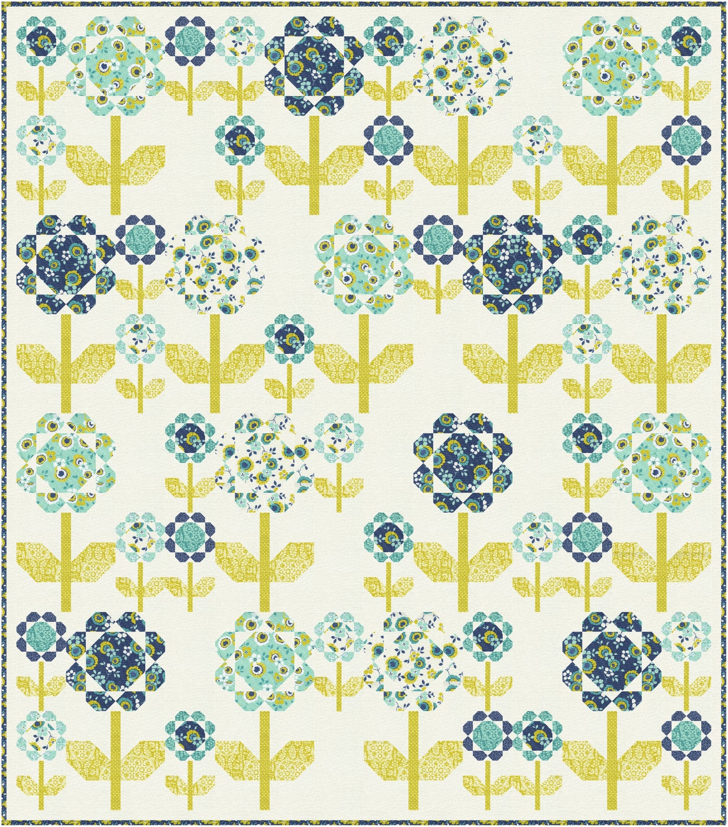 Country Garden Downloadable PDF Quilt Pattern