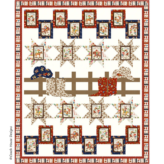 Cowpoke Hall of Fame Quilt Pattern