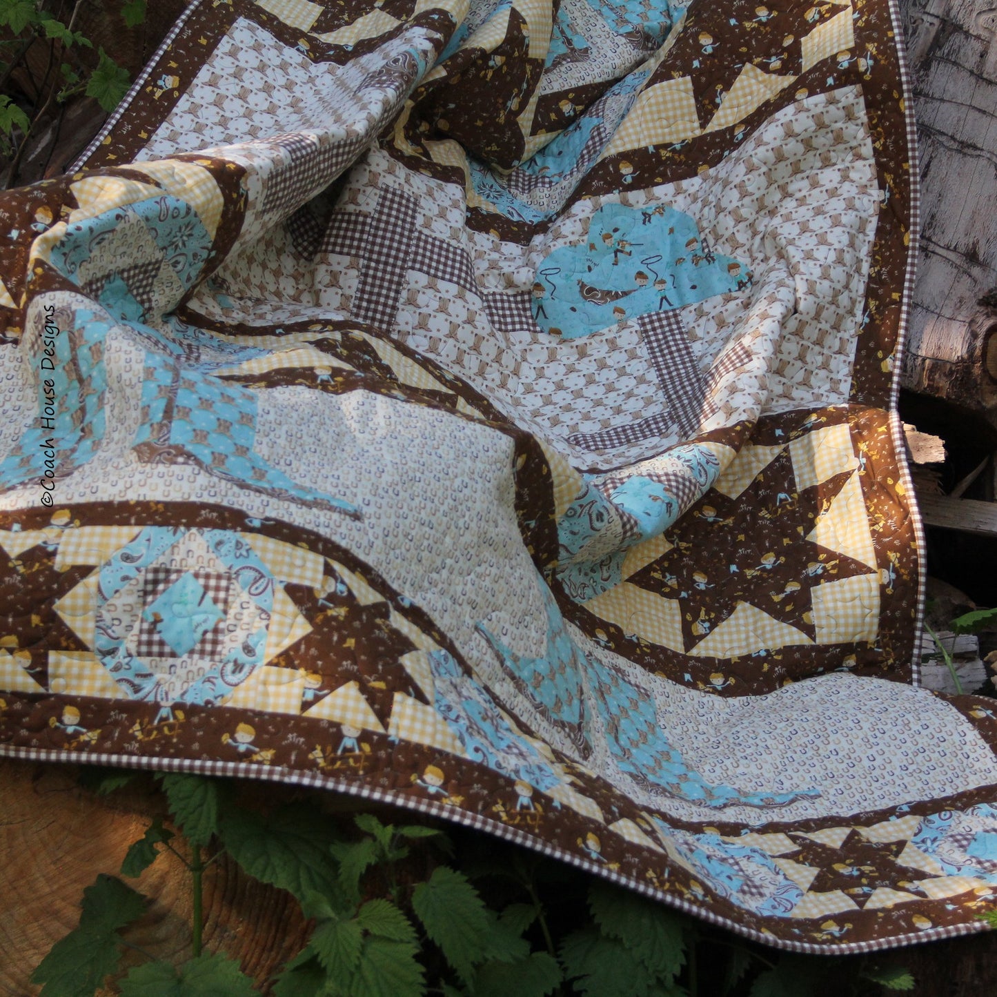 Cowpokes Downloadable PDF Quilt Pattern