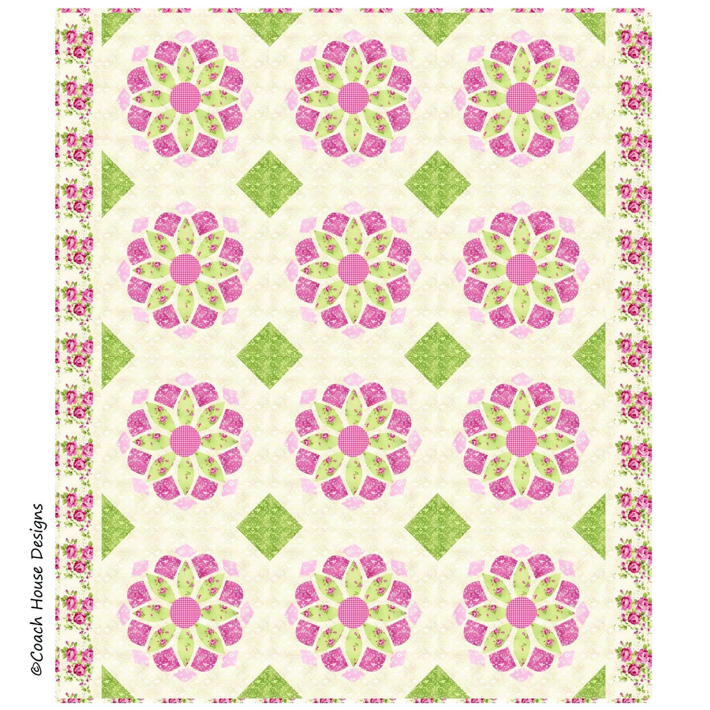 Daisy Daisy Downloadable PDF Quilt Pattern