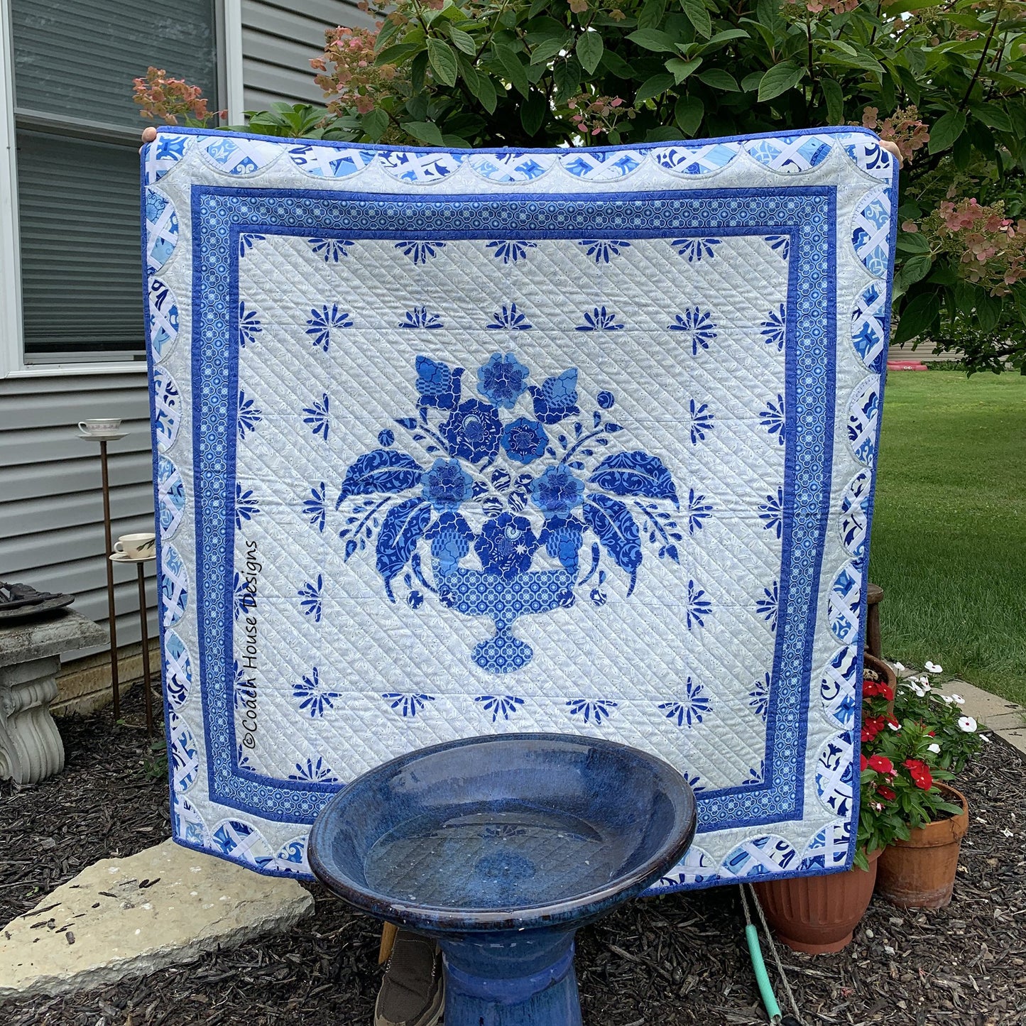 Delft Trivet Quilt Pattern