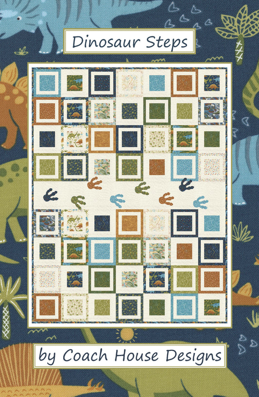 Dinosaur Steps Quilt Pattern