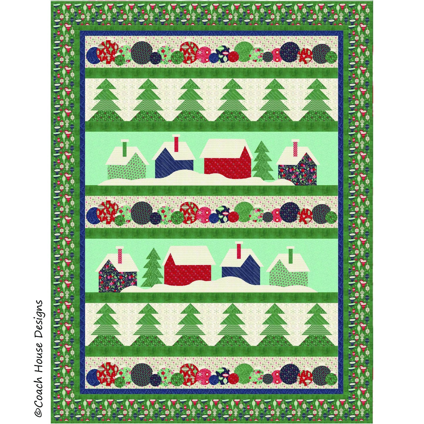 Down the Lane Downloadable PDF Quilt Pattern