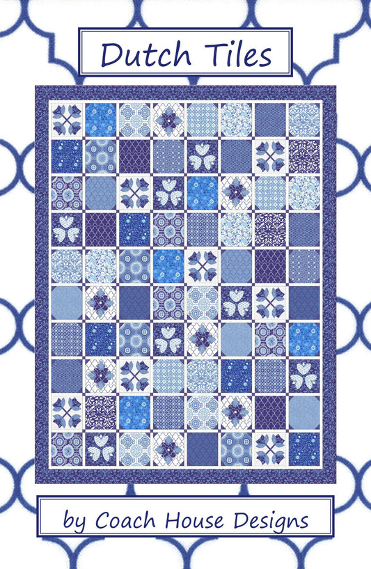 Dutch Tiles Downloadable PDF Quilt Pattern