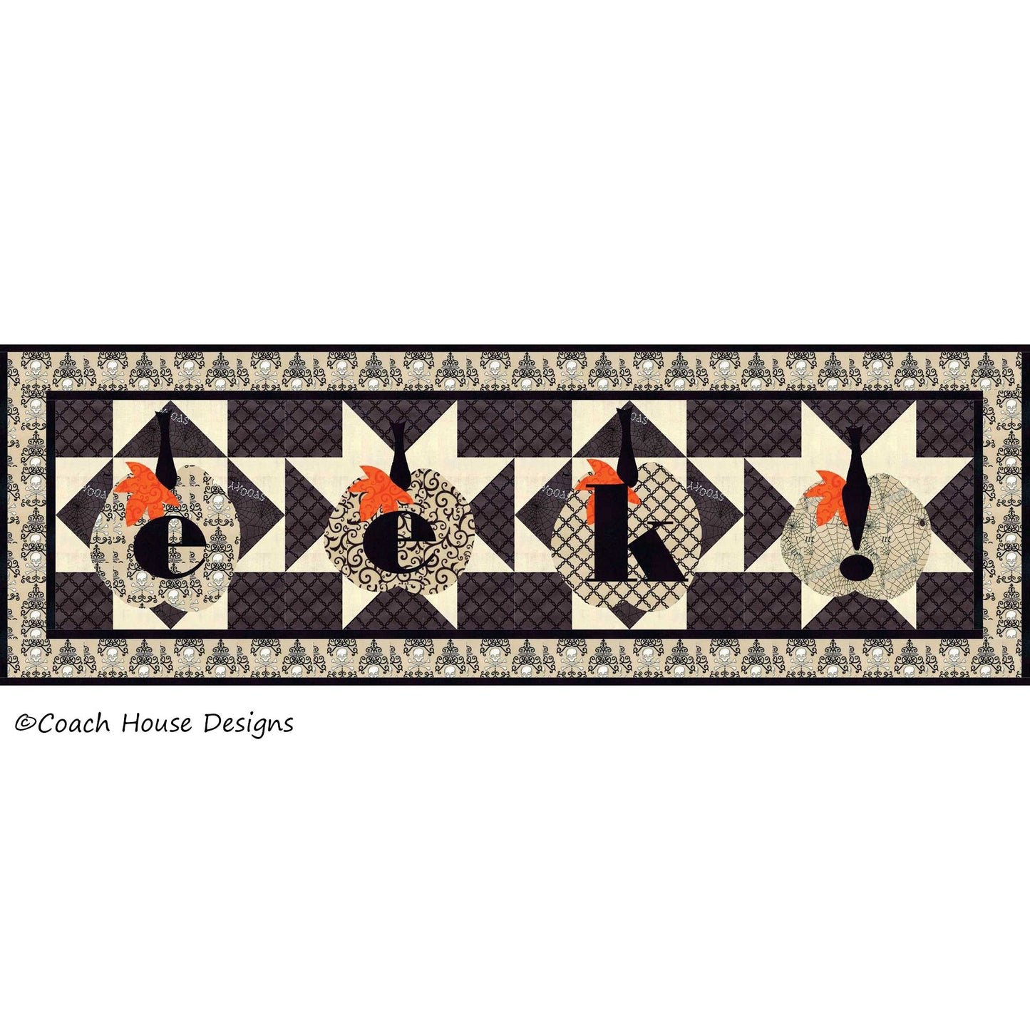 Spooky Time Downloadable PDF Quilt Pattern