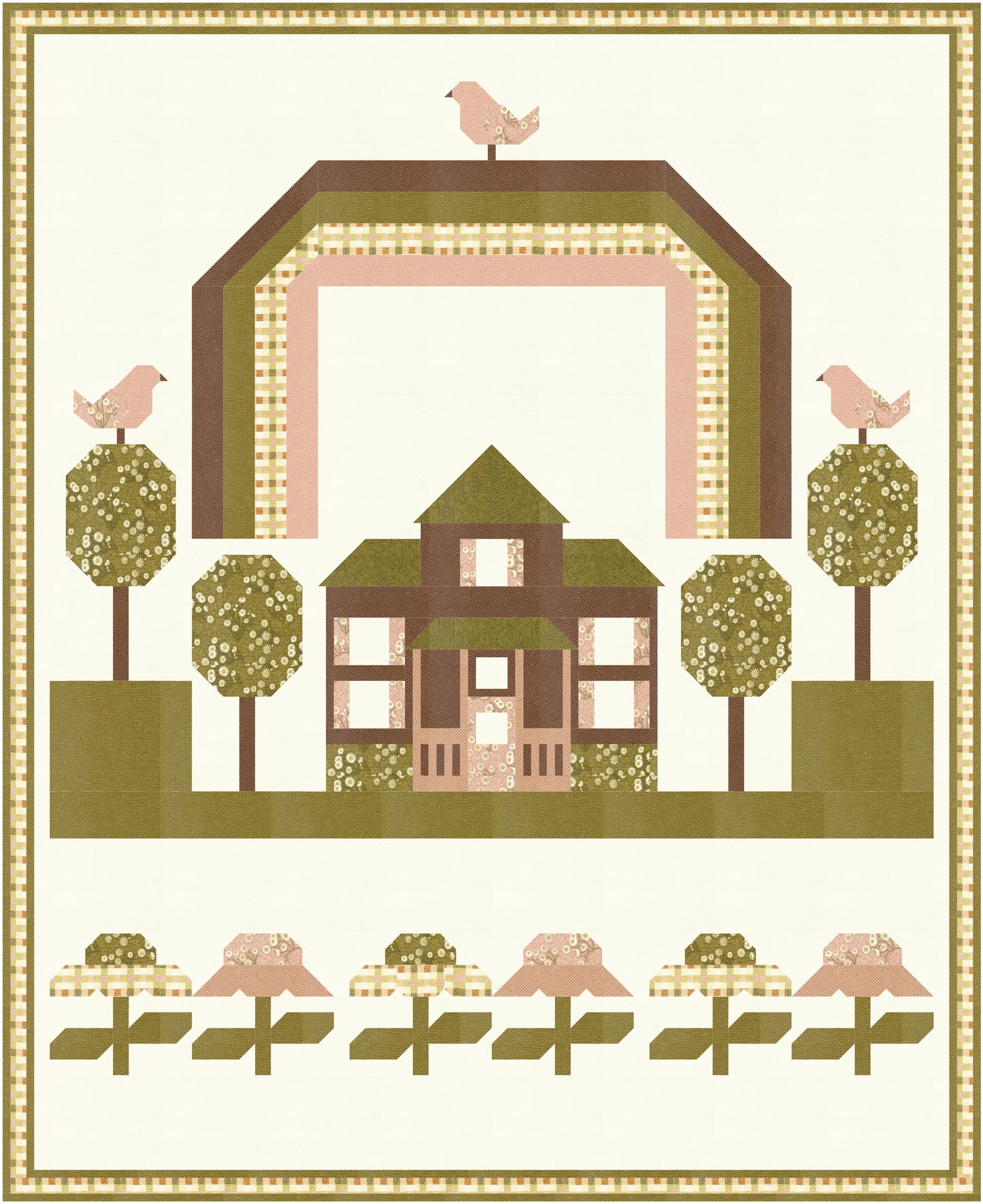 Escape to the Cottage Quilt Pattern