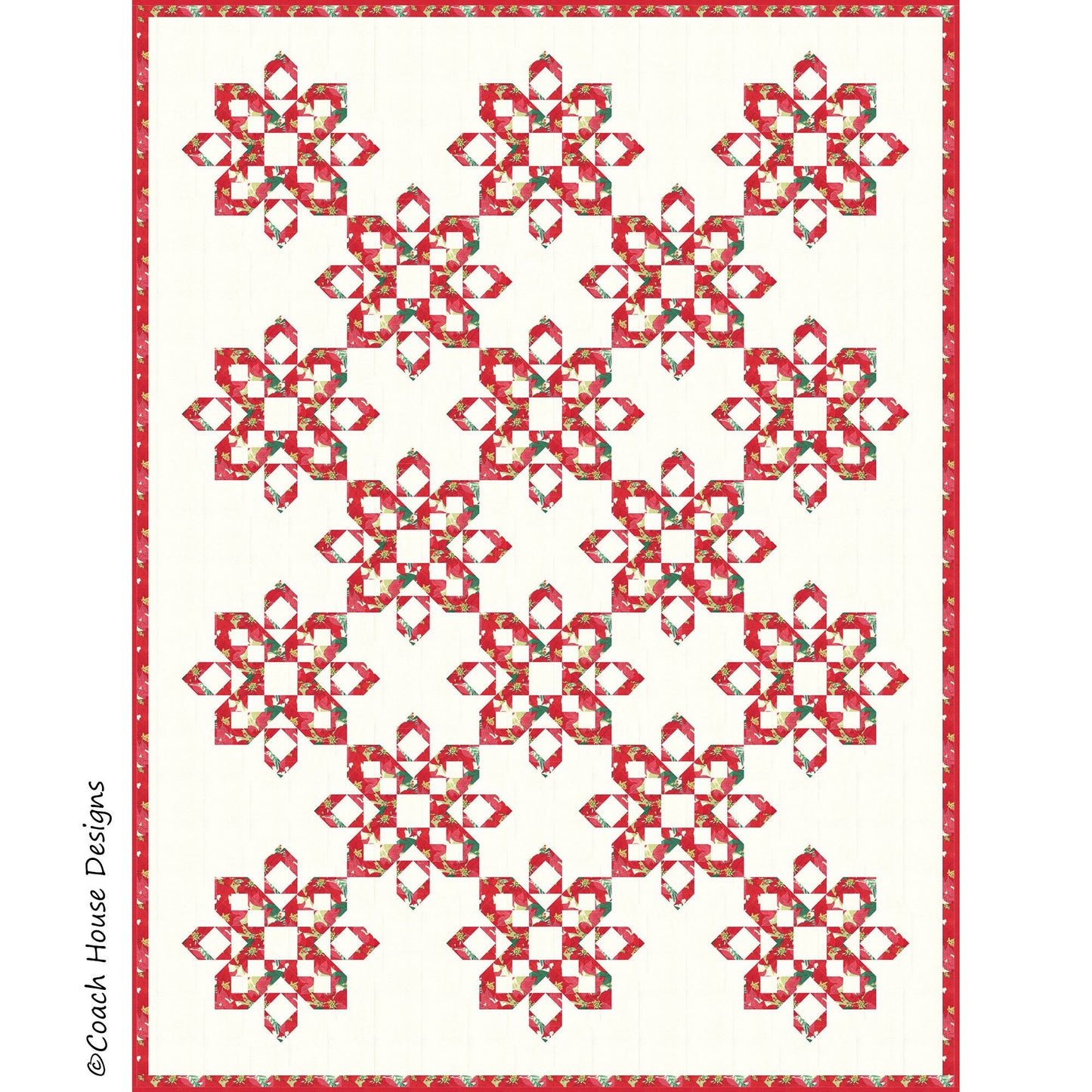 Falling Snow Quilt Pattern