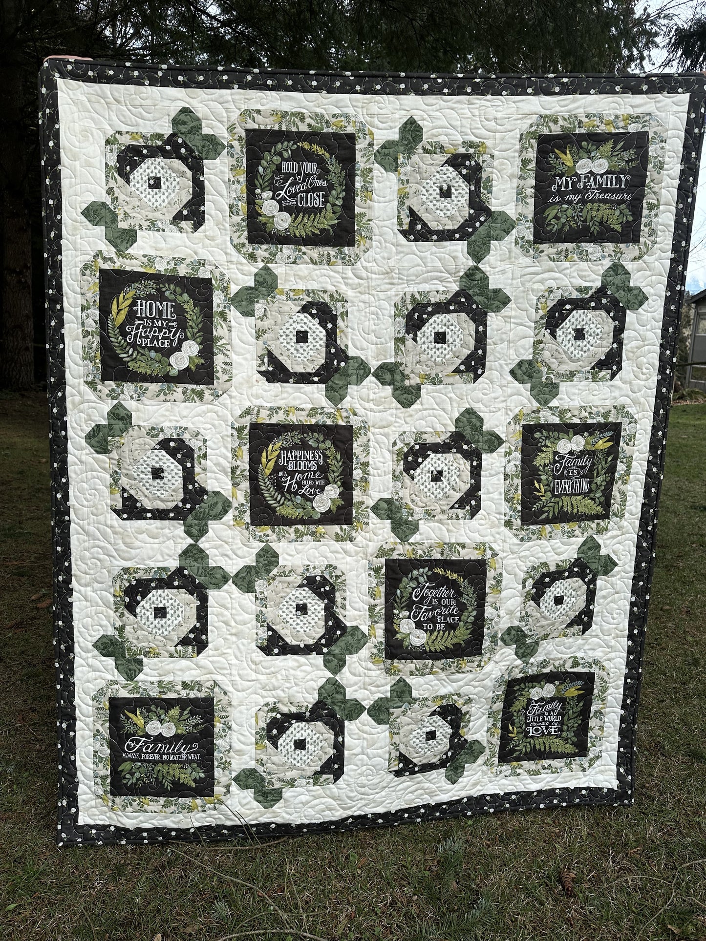 Family Garden Quilt Pattern