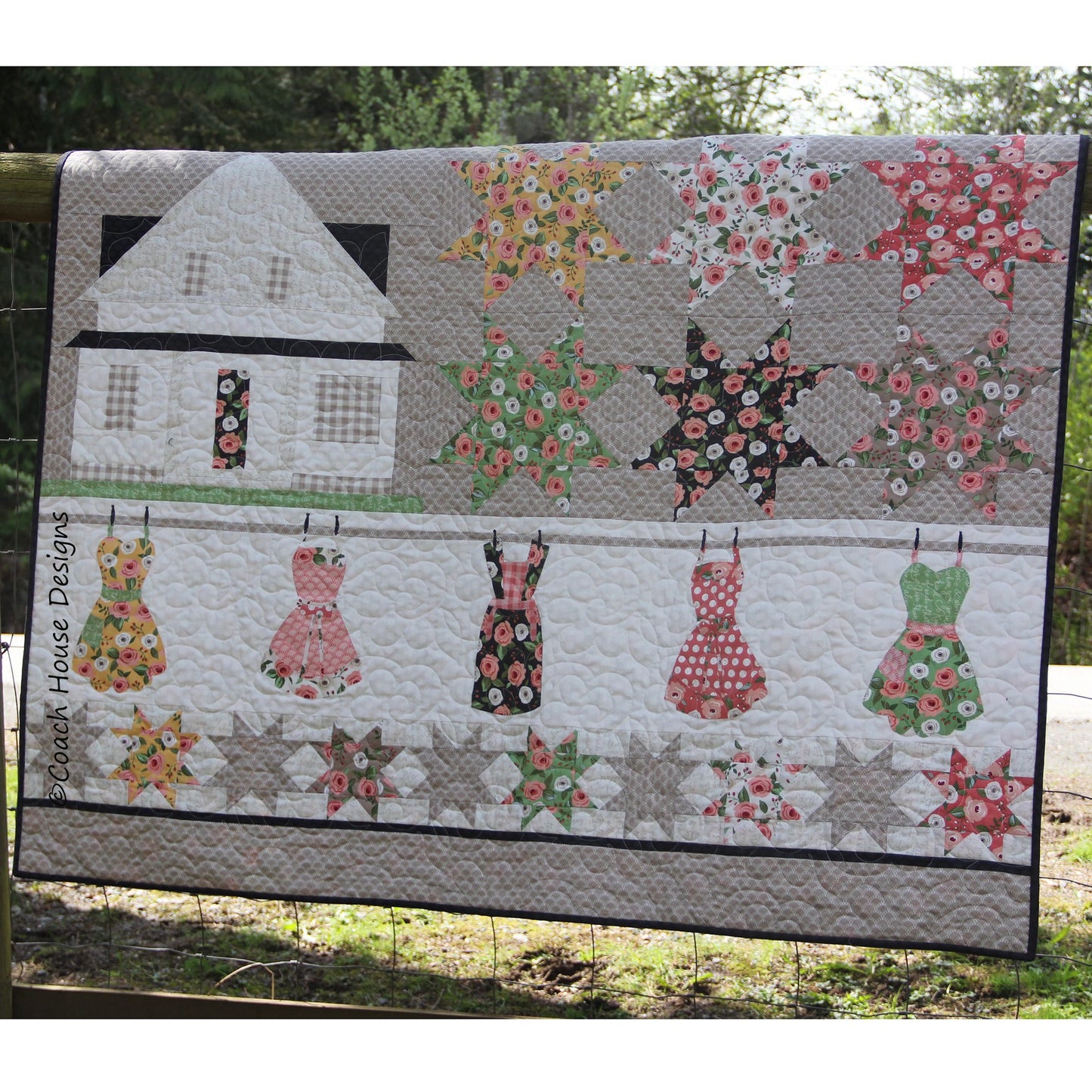 Farmhouse Downloadable PDF Quilt Pattern