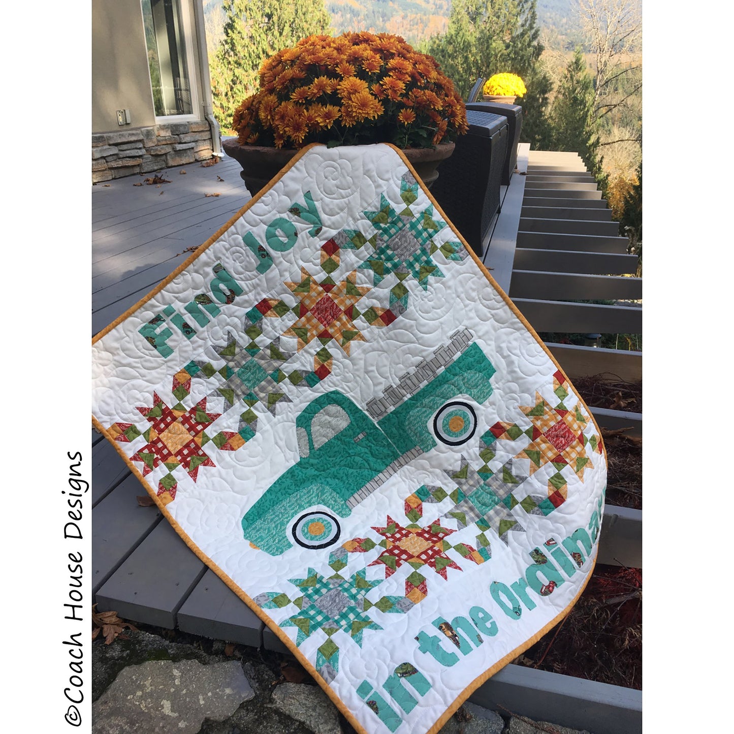 Find Joy in the Ordinary Quilt Pattern