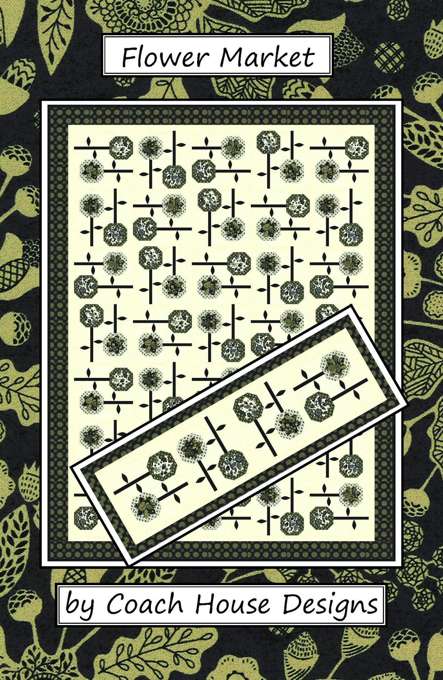 Flower Market Downloadable PDF Quilt Pattern