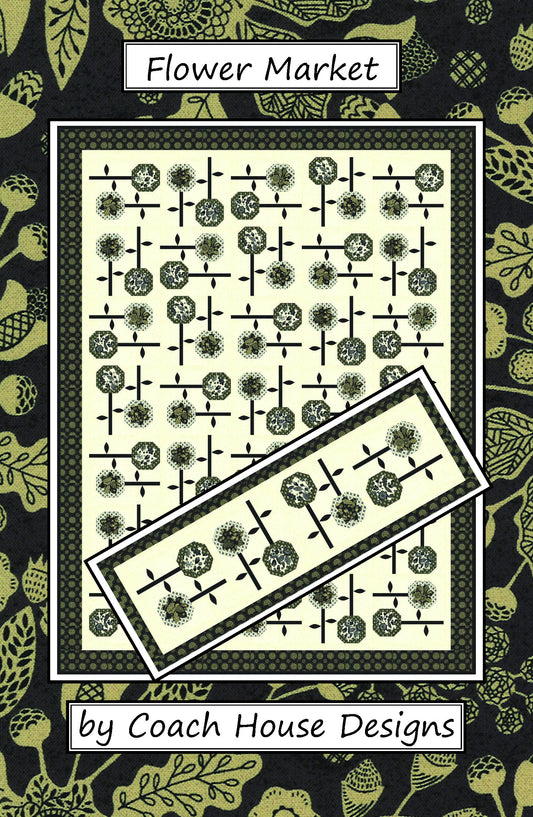Flower Market Downloadable PDF Quilt Pattern