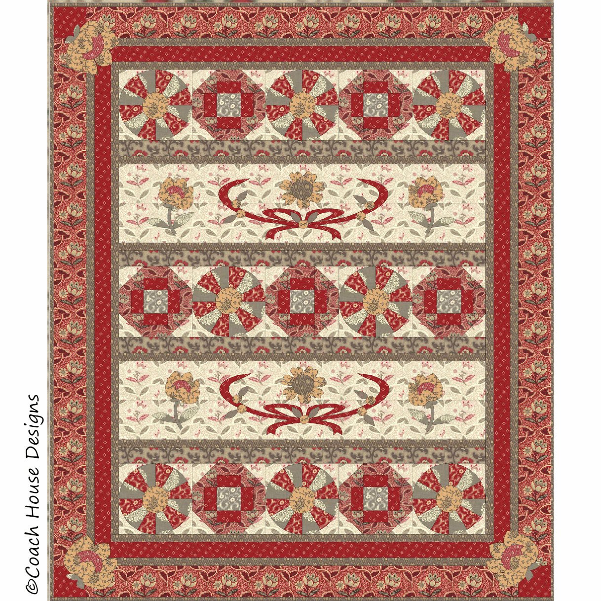 Fontainebleau Quilt Pattern