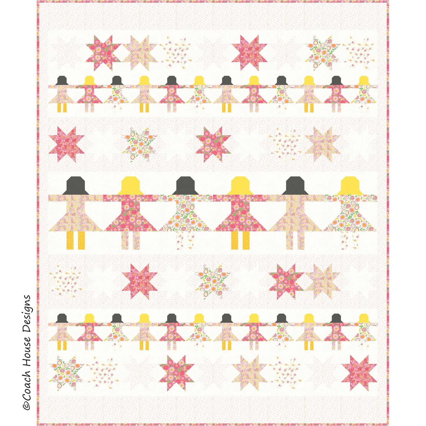 Friends Stick Together Downloadable PDF Quilt Pattern