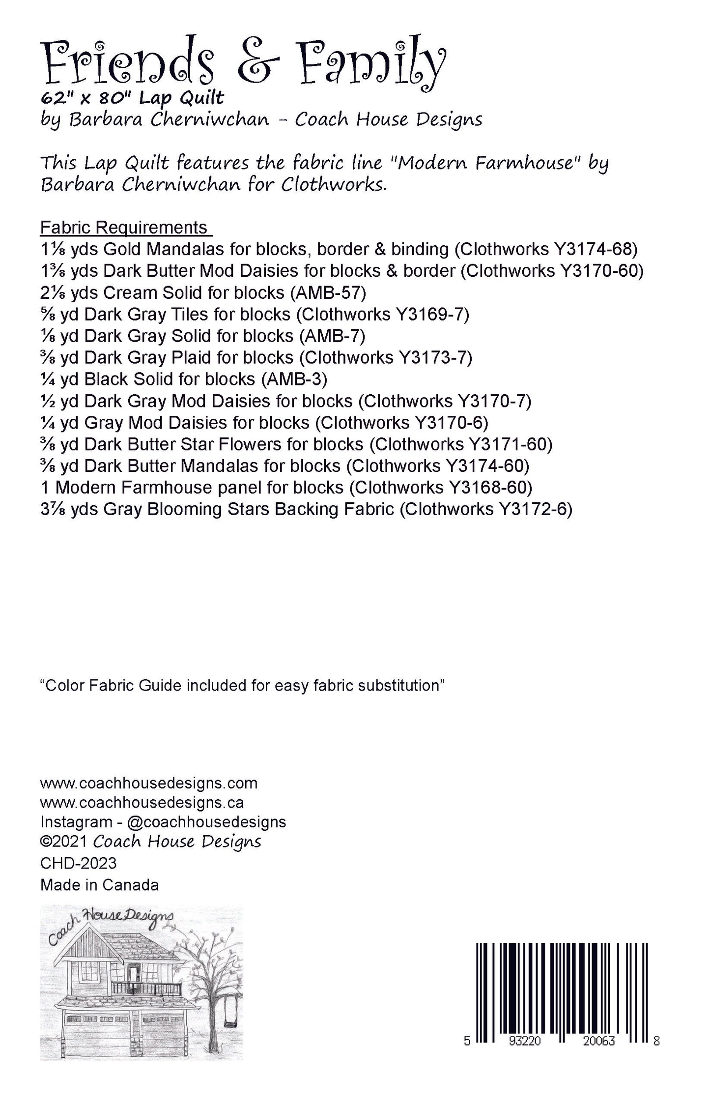 Friends & Family Quilt Pattern