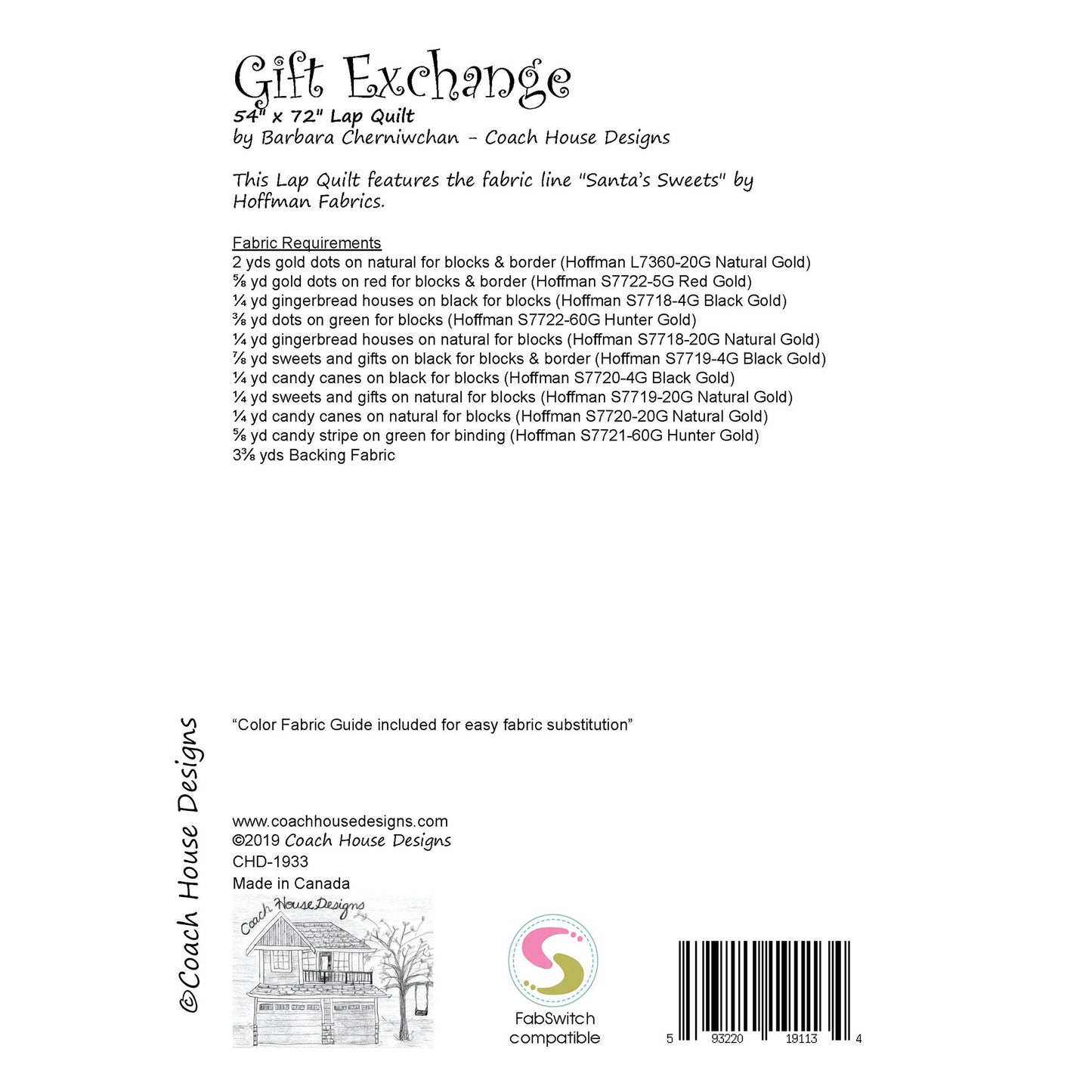 Gift Exchange Quilt Pattern