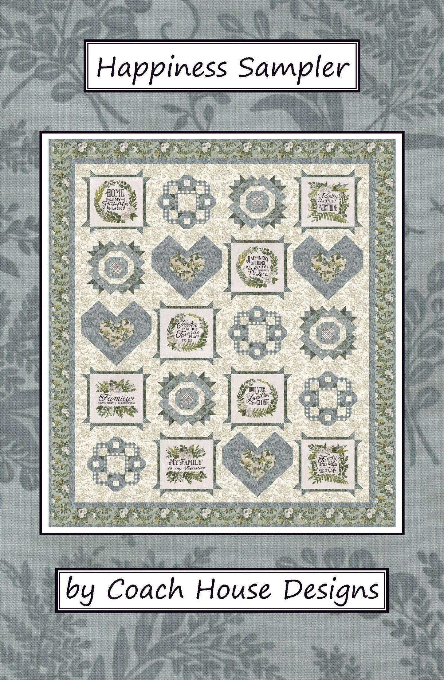 Happiness Sampler Downloadable PDF Quilt Pattern
