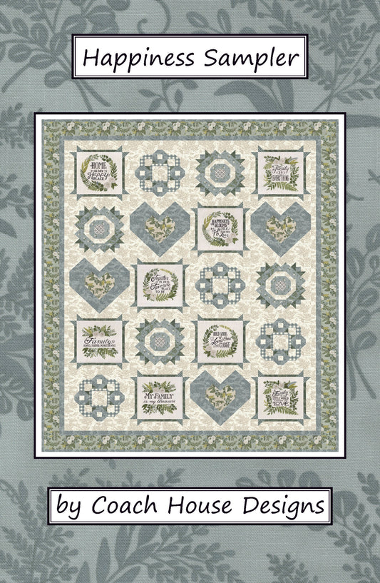 Happiness Sampler Downloadable PDF Quilt Pattern