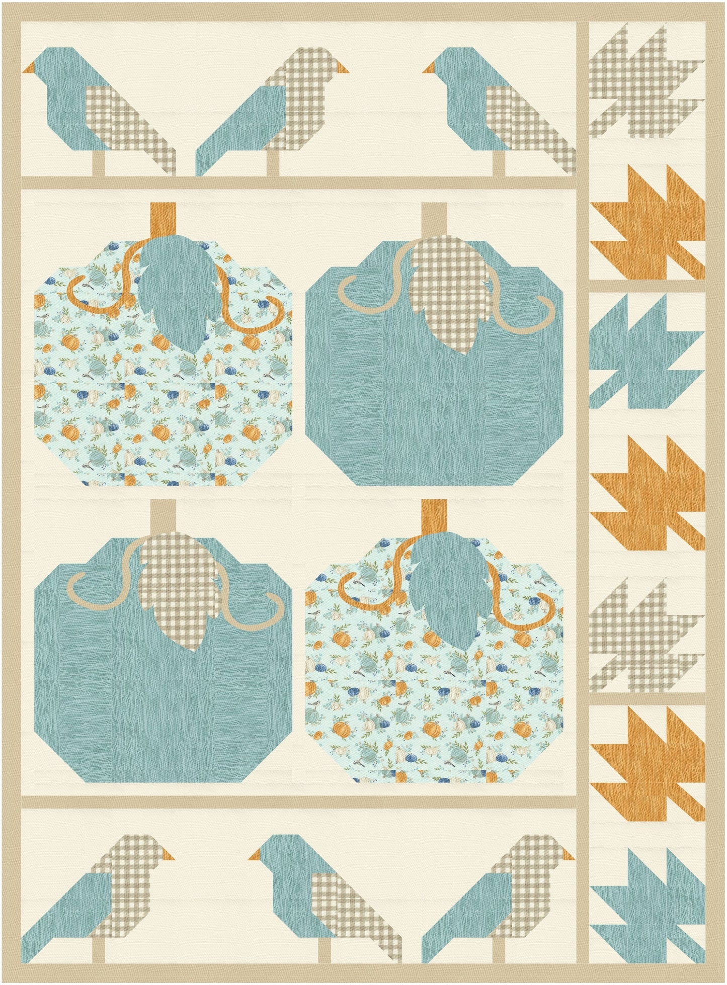Harvest Time Downloadable PDF Quilt Pattern