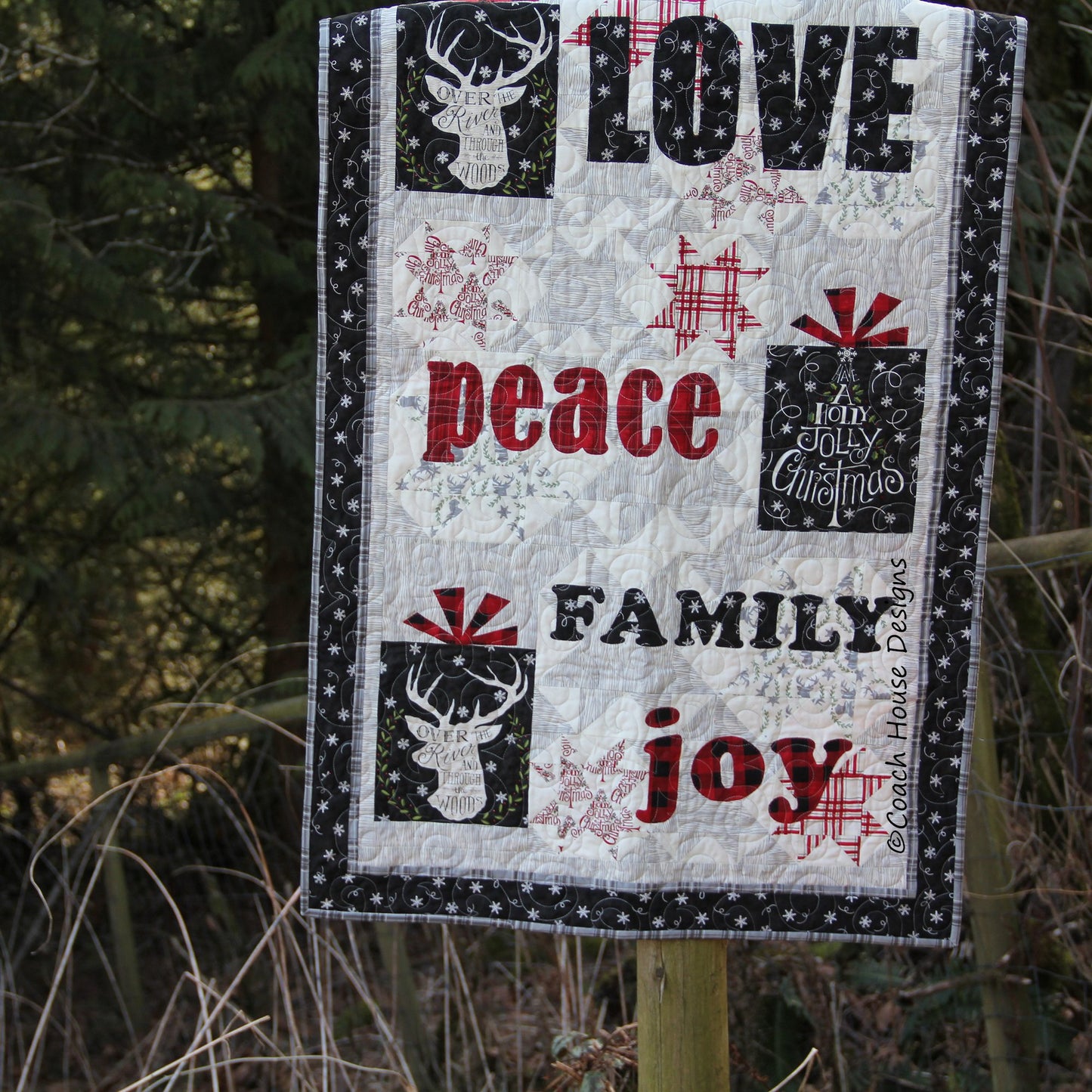 Hearthside Banners Downloadable PDF Quilt Pattern