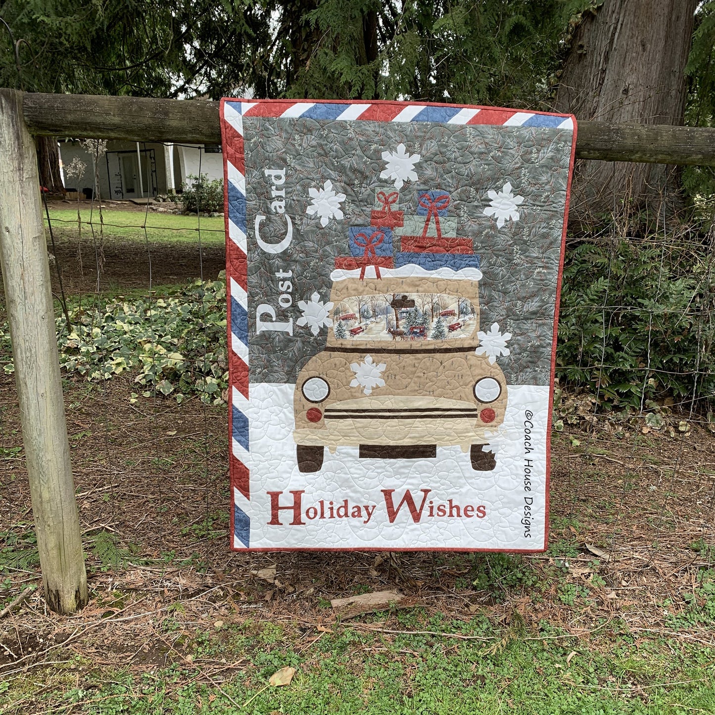 Holiday Wishes Downloadable PDF Quilt Pattern