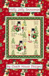 Holly Jolly Snowmen Downloadable PDF Quilt Pattern