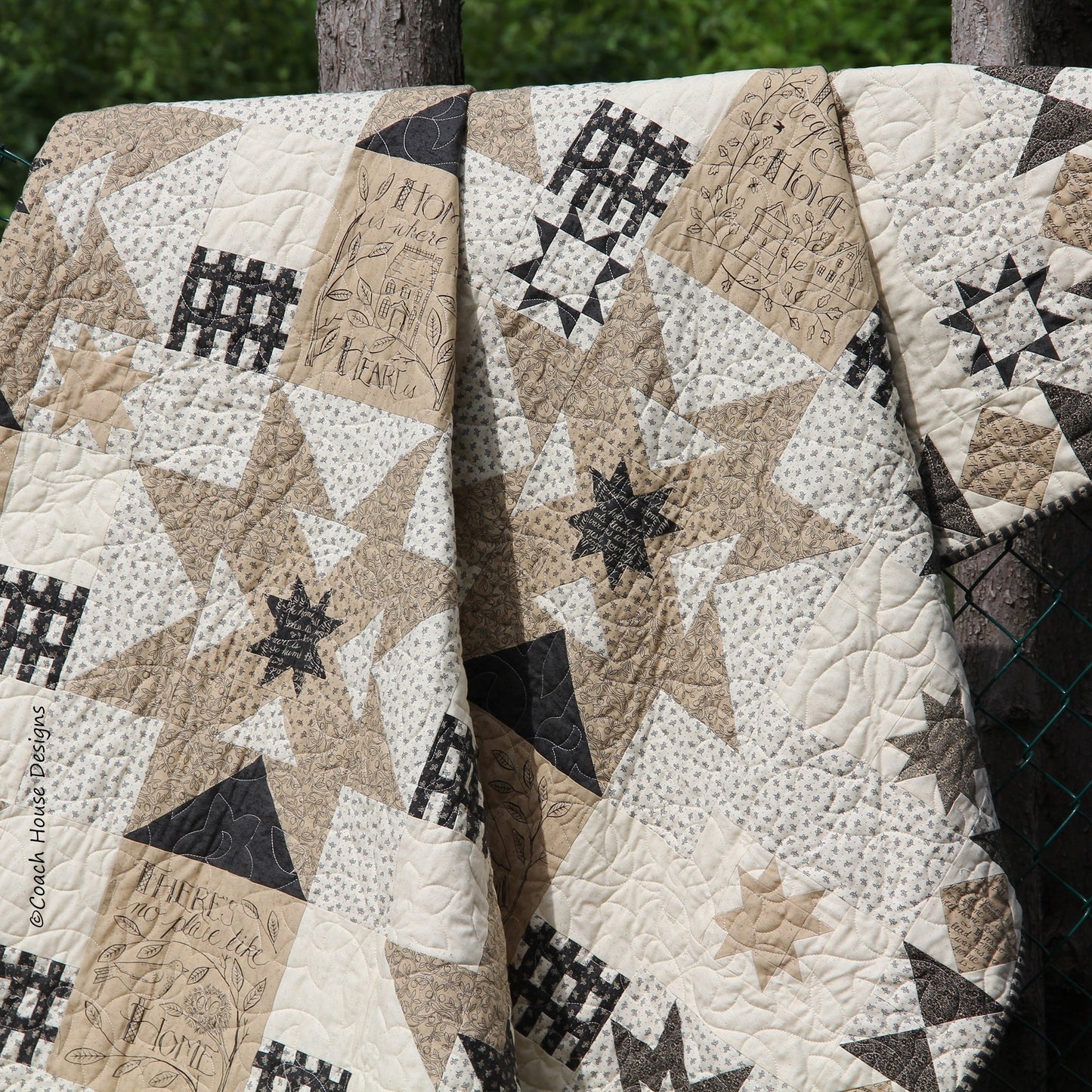 Home Among the Stars Downloadable PDF Quilt Pattern