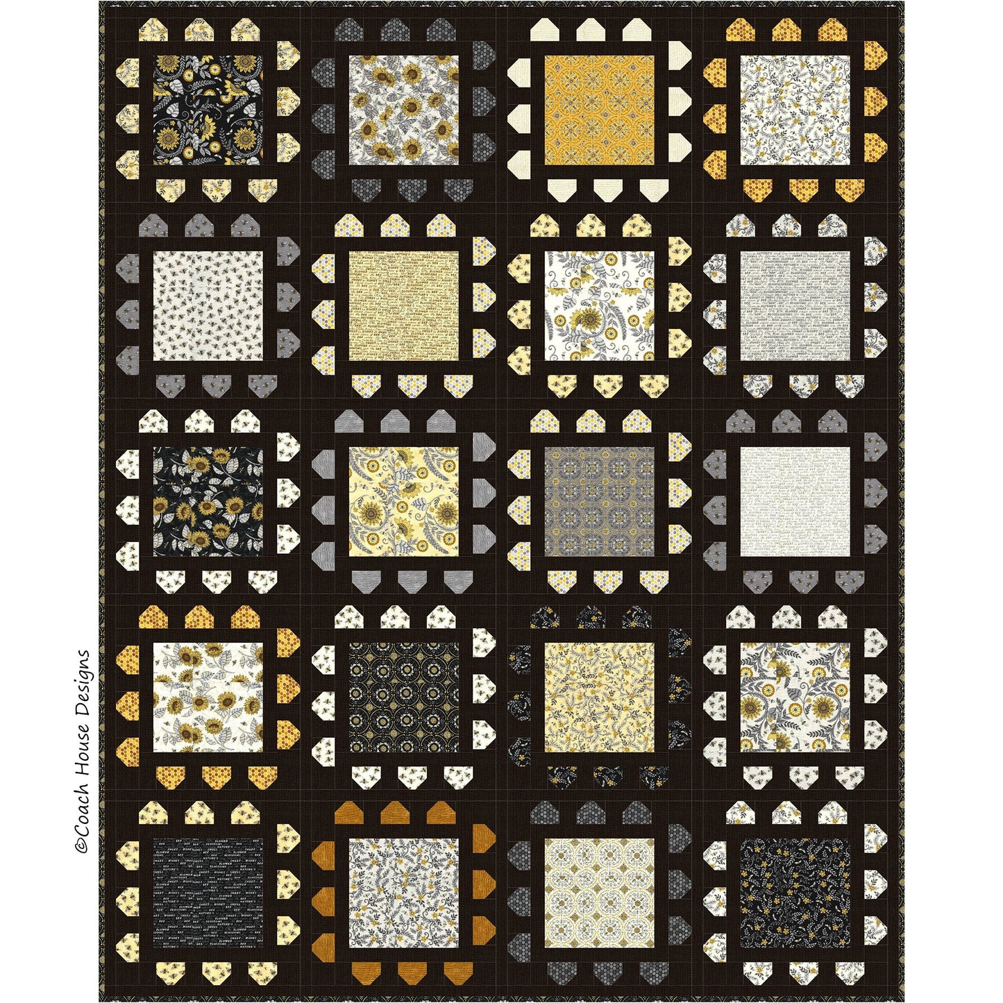 Honey Cake Quilt Pattern